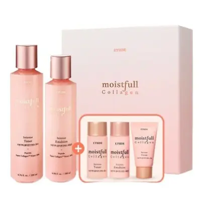 [ETUDE HOUSE] Moistfull Collagen Intense Skin Care Set  US Seller • $39.99