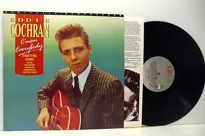 EDDIE COCHRAN C'mon Everybody (remastered) LP EX/EX ECR1 Vinyl Greatest Hits • £13.05