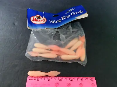 Plastic Fishing Grubs Mann's/Outdoorsman Total Of 13 New In Open Packages • $3.21