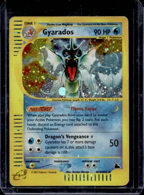 2003 Pokemon TCG English Card Skyridge Set E-Series Gyarados H10/H32 Holo Rare • $81
