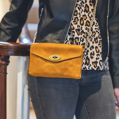 Leather Clutch Purse For Women PRIMEHIDE Leather Bags For Ladies Crossbody Bag • £120