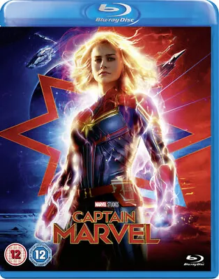 Captain Marvel Blu-ray (2019) Brie Larson Boden (DIR) Cert 12 Amazing Value • £2.44
