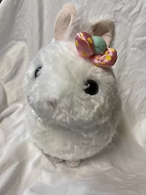 AMUSE KAWAII Usadama Chan Bunny Pompom Ribbon Snowy White Plush BNWT Tofu Cute • £20