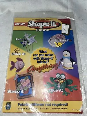 Shape-It Fabric Mesh Craft Project A • £4.82