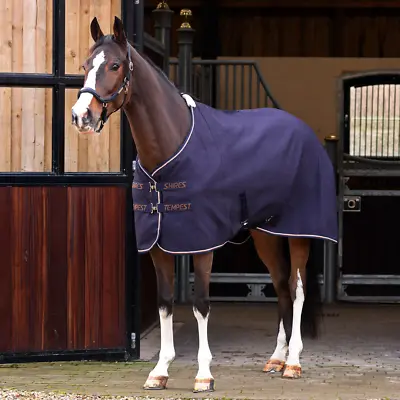 Shires Tempest Original Waffle Horse Rug Navy  Sizes 4'6 -7'0  • £39.59