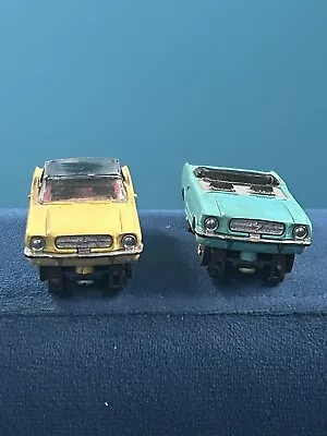 Vintage Aurora Tjet Ho Slot Car Black Top Mustang  Hardtop & Convertible • $42