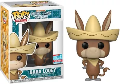 NEW Funko POP! Baba Looey 281 WB Hanna Barbera Quick Draw McGraw Fall Conv Ex • $40