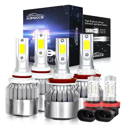 For Toyota Venza LE Sport Utility 4-Door 2009-2013 LED Headlight Fog Light Bulbs • $39.99