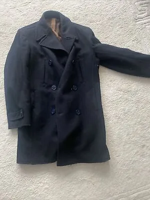 D&G Men’s Pea Coat!Size Xxl Navy • £120