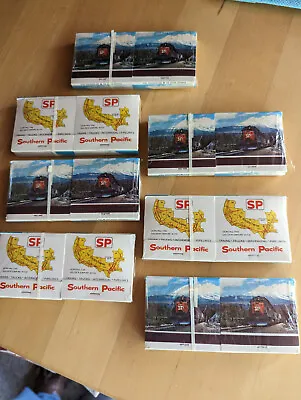 Southern Pacific Railroad Unused Matchbooks 28 Packs • $7.95