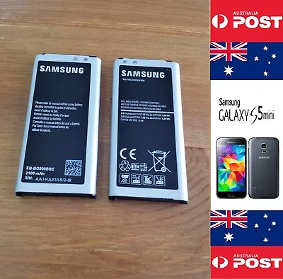 Samsung S5 Mini Battery EB-BG800BBE Brand New Good Quality  - Local Seller ! • $20