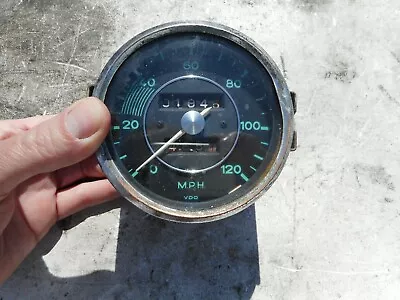 Porsche 356 A B Vdo Gauge Speedo Speedometer 120 Mph 356a 356b  • $395