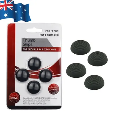 $2.95 • Buy 4 Pack Silicone Analog Stick Covers Grips For Xbox 360 ONE, PS3, PS4 Controller
