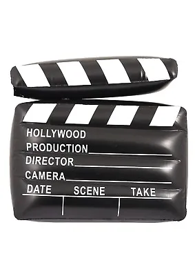 £10.25 • Buy 4/8/12/16 Inflatable 43x34cm Clapper Board Movie Film Director Prop Scene Setter