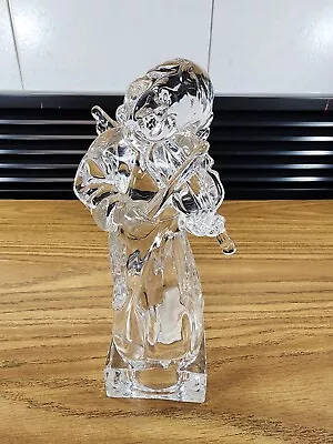 Vtg Mikasa Lead Crystal Angel Playing Violin Figurine Herald Collection Germany • $16.99