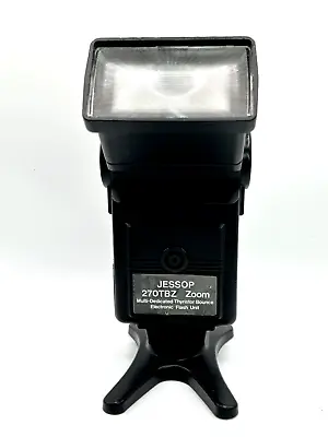 Jessop 270TBZ Zoom Flash Gun. Multi-Dedicated Compatible Minolta/Pentax/Canon • £12.99