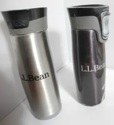 2 Ll Bean Travel Mugs Stainless Steel Coffee Tea Hot Cold Many 4 Sale Tumbler • $9.99