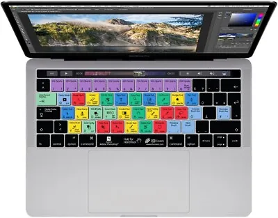 KB Hardshell Shortcuts Cover For Photoshop Macbook Pro 13   15   • £43.03