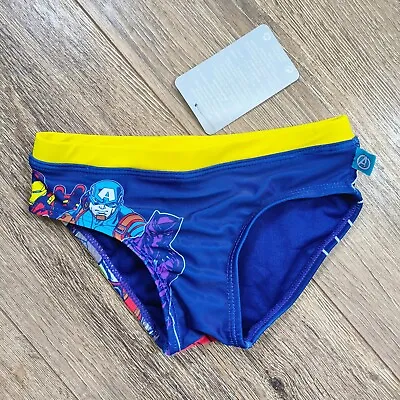 Boys Disney Marvel Iron Man Hulk Trunks Swimming Pant Swim Costume 18-24 Months • £3.99