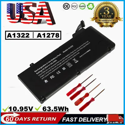 OEM A1322 Battery For Apple MacBook Pro 13  Inch A1278 Mid 2009 2010 2011 2012 • $17.85
