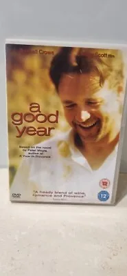 A Good Year DVD Region 2 UK Release FREE POST Russell Crowe Ridley Scott • £4.35