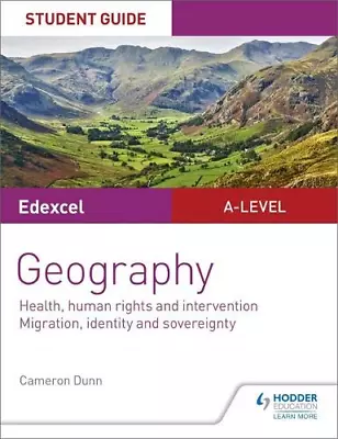 Edexcel A-level Geography Student Guide 5: Health Human Rights And Intervention • £8.81