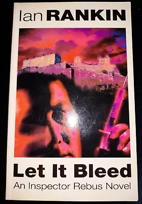 Let It Bleed - Ian Rankin. SIGNED 1995 1st Edition PB & P/card Bundle. *RARE* • £70