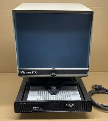Micron 750 120V Microfiche Reader • $99.99
