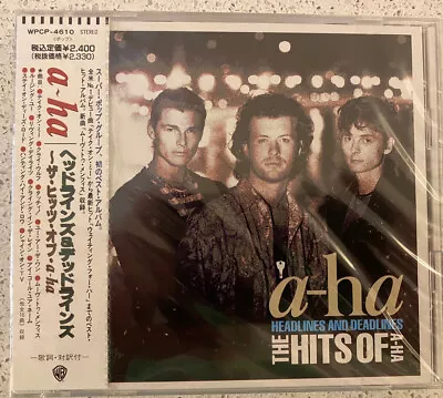 A-ha – Headlines And Deadlines - Hits Of A-Ha CD) JAPAN OBI WPCP-4610 NEW Promo • $99.54