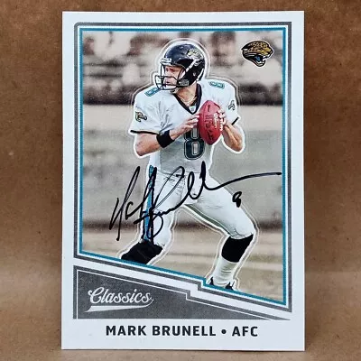 2017 Panini Classics Legends #183 Mark Brunell SIGNED Autograph Jaguars Huskies • $5.95