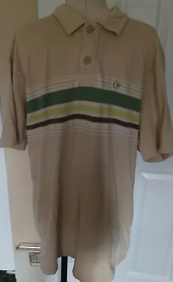 VINTAGE Ocean Pacific  OP Sunwear Size XL Striped Polo Shirt 90s   • $17.95