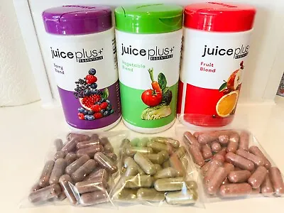 NEW JuicePlus Premium Capsules 30 Berry 30 Veg 30 Fruit 06/07. 2025 • £34.95