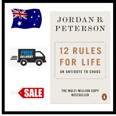 $15.10 • Buy 12 Rules For Life: An Antidote To Chaos By Jordan B. Peterson | PAPERBACK BOOK