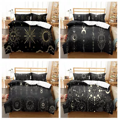 Quilt/Doona/Duvet Cover Set Single/Double/Queen/King Size Bed Pillow Cases • £12.48