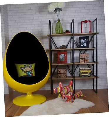 Pod Egg Chair Yellow/Red/Orange/Black Shell Made To Order FREE Delivery • £895