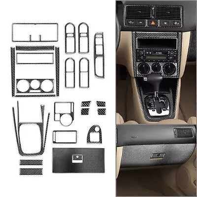 Full Set Interior Decoration Cover Trim For VW Golf MK4 Jetta Bora R32 GTI 99-04 • $124.11