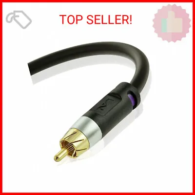 Mediabridge ULTRA Series Subwoofer Cable (35 Feet) - Dual Shielded With Gold Pla • $21.10