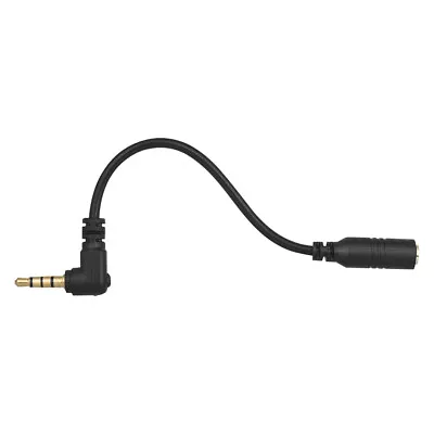 Andoer 3.5mm Microphone Adapter Cable Audio Mic Converter For IPhone 12 Huawei • £2.59