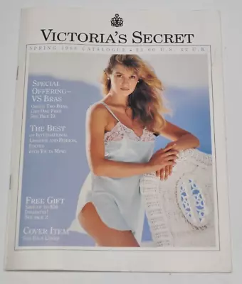 Victoria's Secret SPRING 1988 Catalog Alexandra Brochen Stacey Williams RARE • $79.99