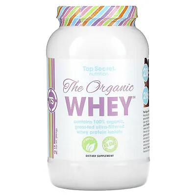 The Organic Whey Chocolate Fudge Milkshake  2 Lb (907 G) • $39.95