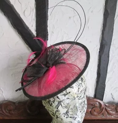 Marks & Spenser Wedding Fascinator Headband Fuchsia One Size Fits All • £14