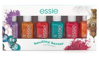 Essie Bustling Bazaar Collection Nail Polish Gift Set Of 6 - Christmas Gift • £21.99