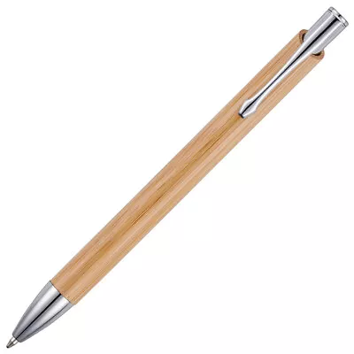 £1.98 • Buy Wooden Bamboo Pens Wood & Chrome Metal Pen Retractable Natural Ballpoint Gift