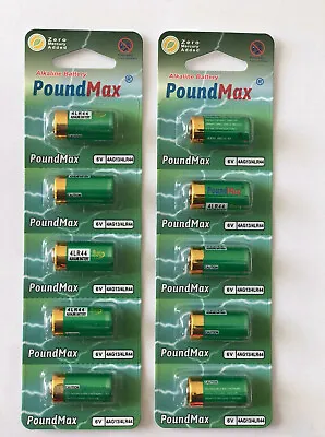 10 X PoundMax 4LR44 4G13476A PX28 L1325 A544 6v Alkaline Battery • £5.29