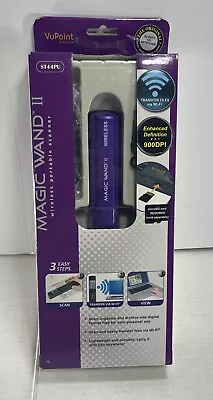 SEALED VuPoint Magic Wand II Portable Scanner PDSWF-ST44PU-VP-HSN Wi-Fi Wireless • $21