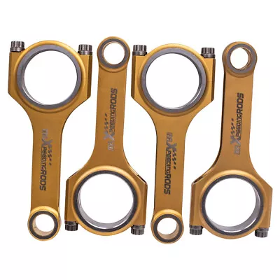 Titanizing H-Beam Connecting Rods+ARP2000 Bolts For Mazda MX-5 Miata B6 BP 133mm • $445.76