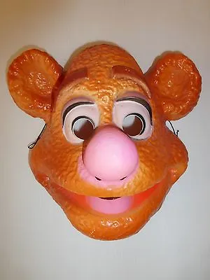 Fozzie Bear The Muppet Show Mask CESAR Plastic Vintage Years 70 70's Mask • $78.73