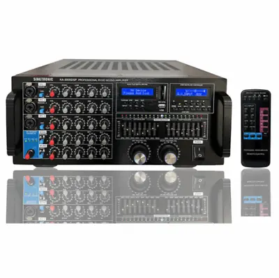 $1099 • Buy Singtronic KA-3000DSP 3000W Professional Amplifier Karaoke EQ Recorder, HDMI