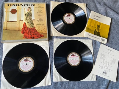 £27.12 • Buy RARE ASD 331-3 Bizet Carmen Beecham ONRF 1st UK G/C Stereo 3LP  Box NM/EX