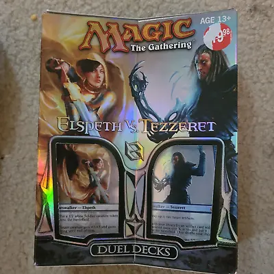 Elspeth VS. Tezzeret Duel Decks Sealed NEW MTG Magic The Gathering Collector Box • $49.94